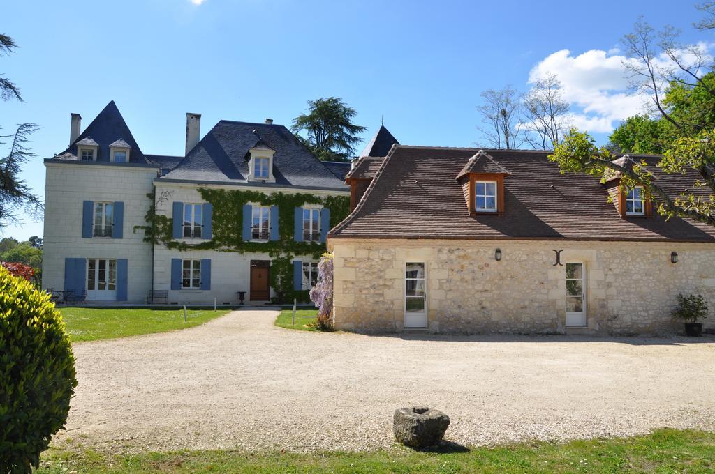 Отель Domaine De La Fauconnie Campsegret Экстерьер фото
